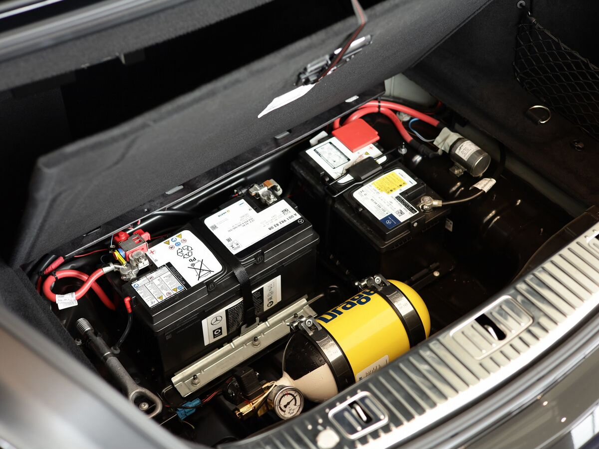 Mercedes-Benz S-Класс VI (W222, C217) Рестайлинг 600 Long Guard 6.0 AT (530 л.с.)