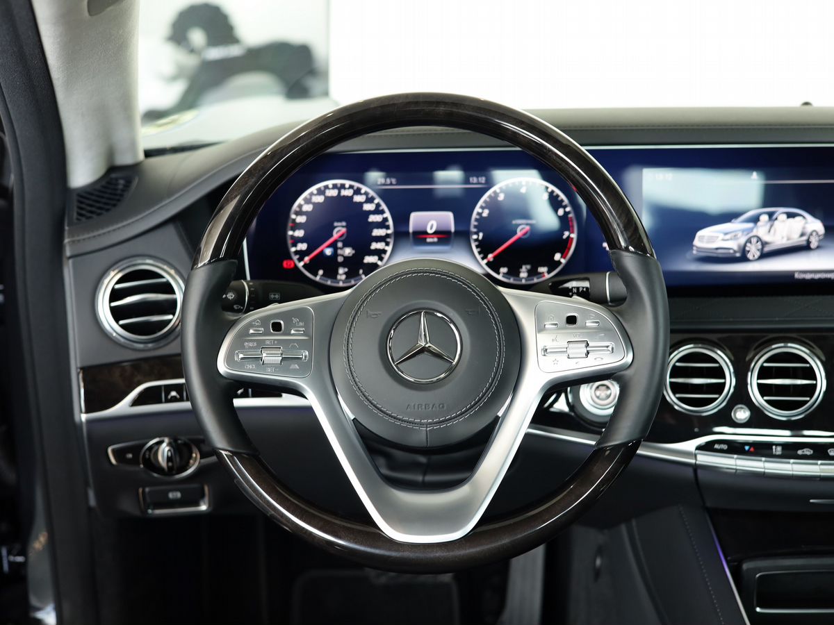 Mercedes-Benz S-Класс VI (W222, C217) Рестайлинг 600 Long Guard 6.0 AT (530 л.с.)