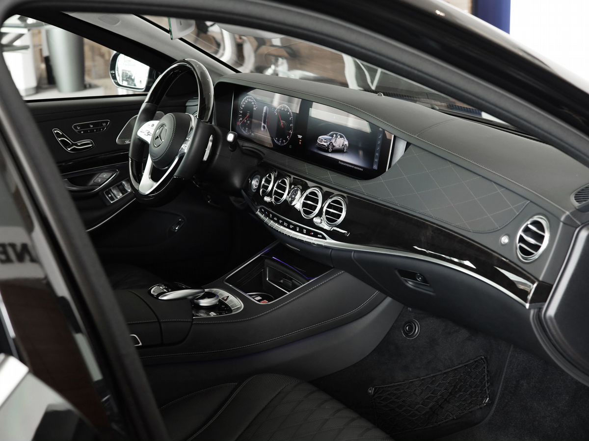 Mercedes-Benz S-Класс VI (W222, C217) Рестайлинг 600 Long Guard 6.0 AT (530 л.с.)