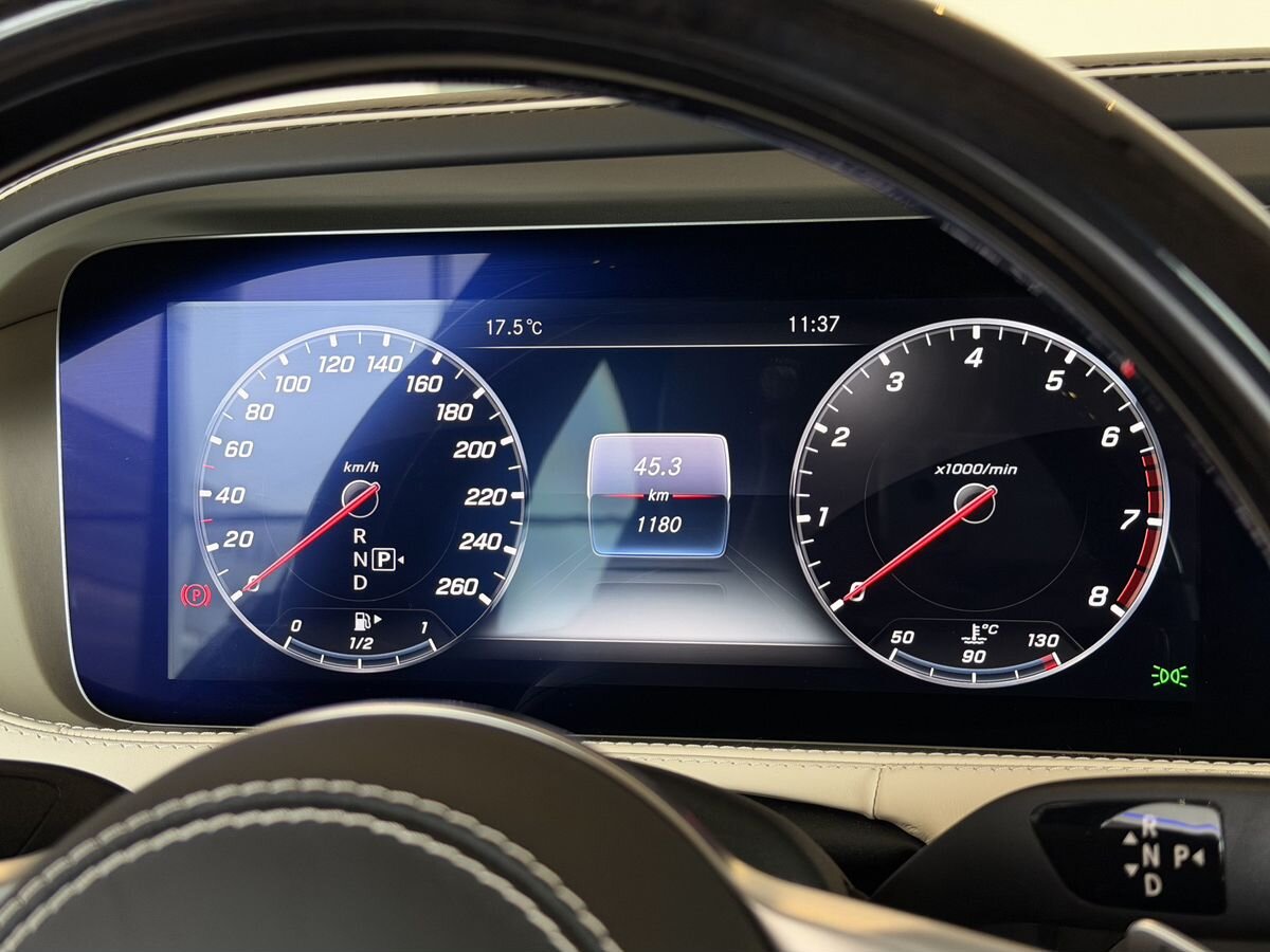 Mercedes-Benz S-Класс VI (W222, C217) Рестайлинг 600 Long Guard 6.0 AT (530 л.с.)