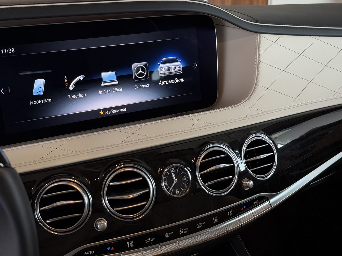 Mercedes-Benz S-Класс VI (W222, C217) Рестайлинг 600 Long Guard 6.0 AT (530 л.с.)