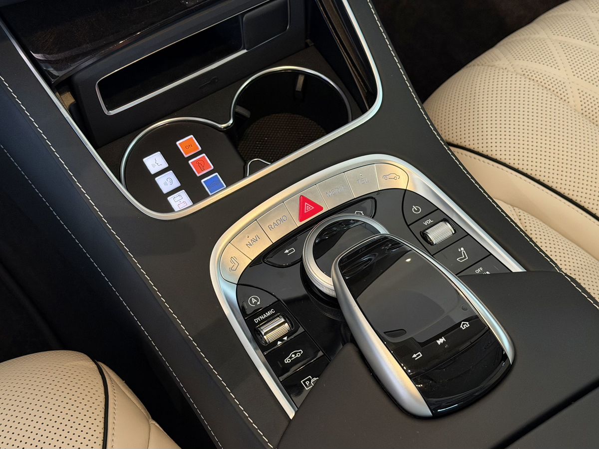 Mercedes-Benz S-Класс VI (W222, C217) Рестайлинг 600 Long Guard 6.0 AT (530 л.с.)