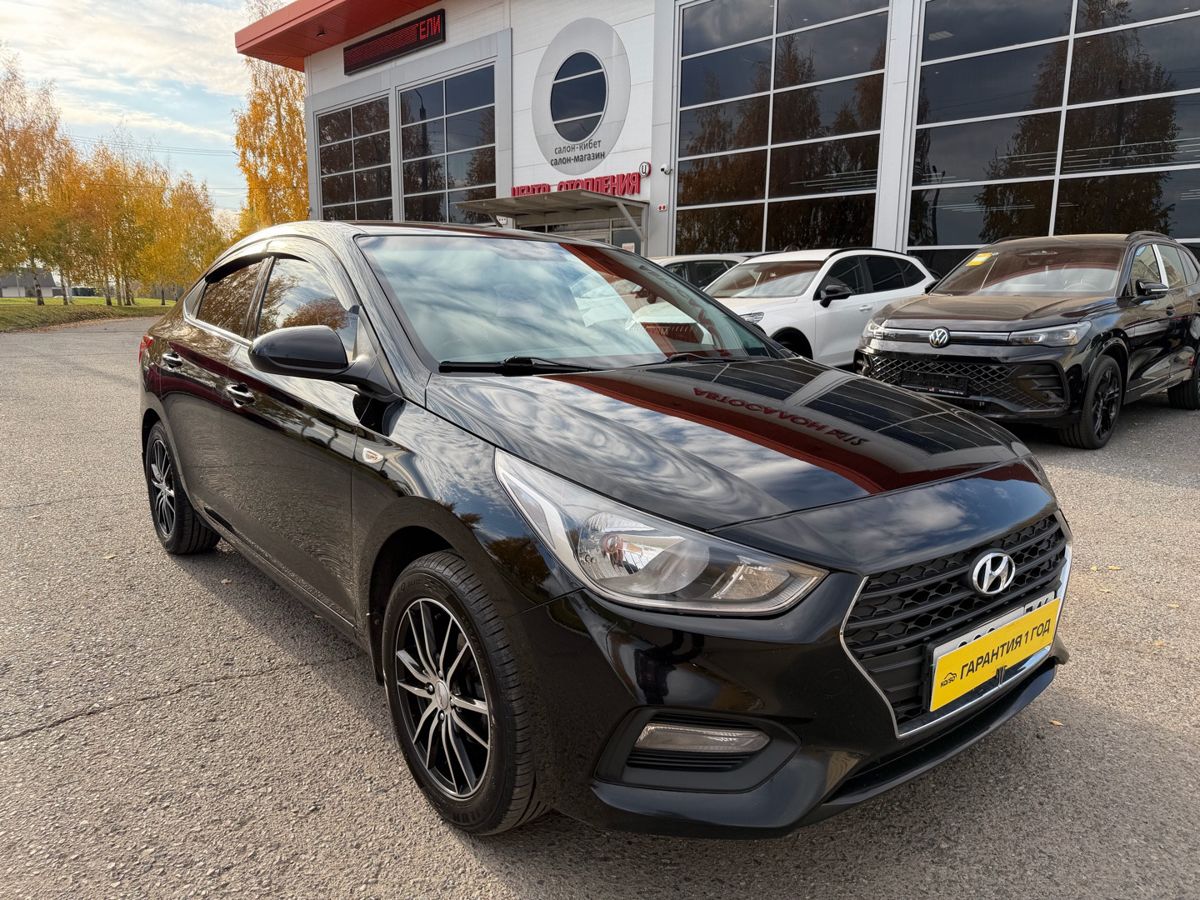 Hyundai Solaris 2019 — общий вид