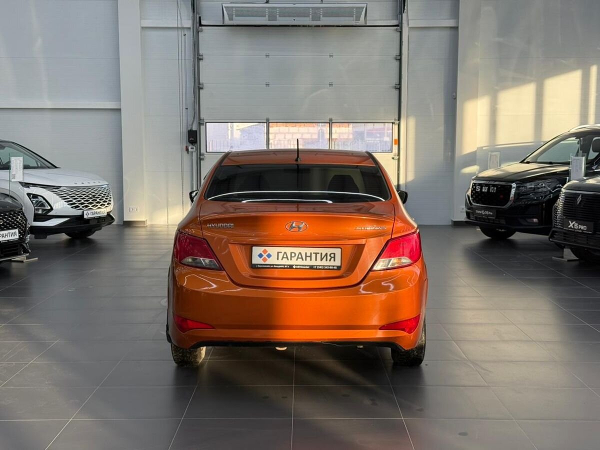 Hyundai Solaris I Рестайлинг 1.6 AT (123 л.с.) Active 2015 — фото 3