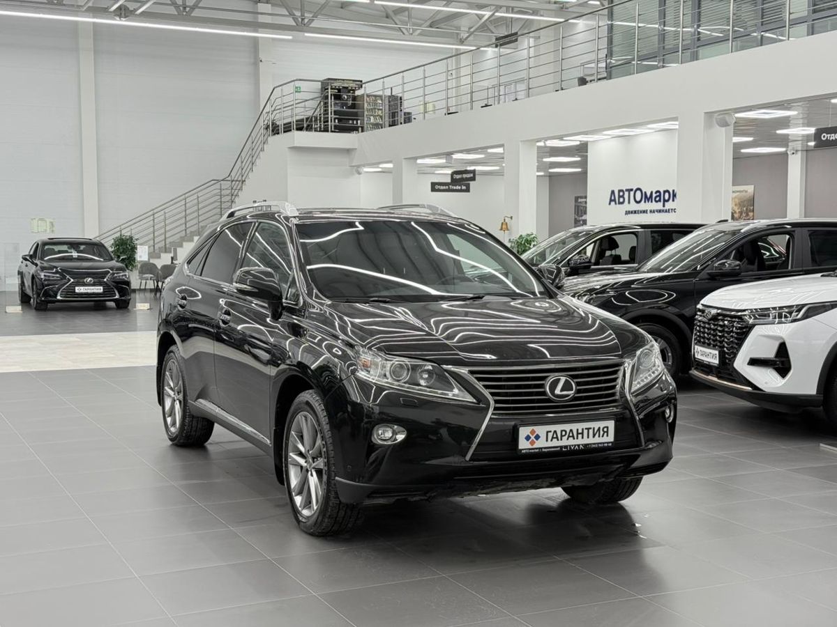 Lexus RX III Рестайлинг 350 3.5 AT (277 л.с.) 4WD Premium 2013