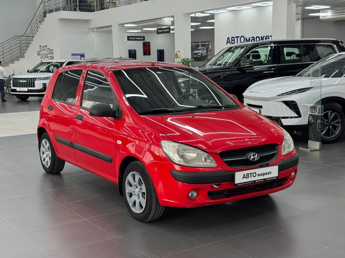 Hyundai Getz I Рестайлинг 1.4 MT (97 л.с.) GLS 2008