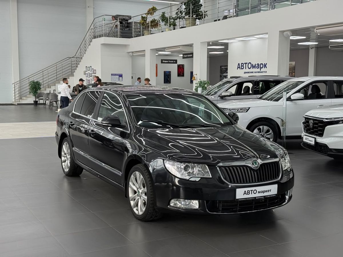 Skoda Superb II 1.8 AT (152 л.с.) 2012