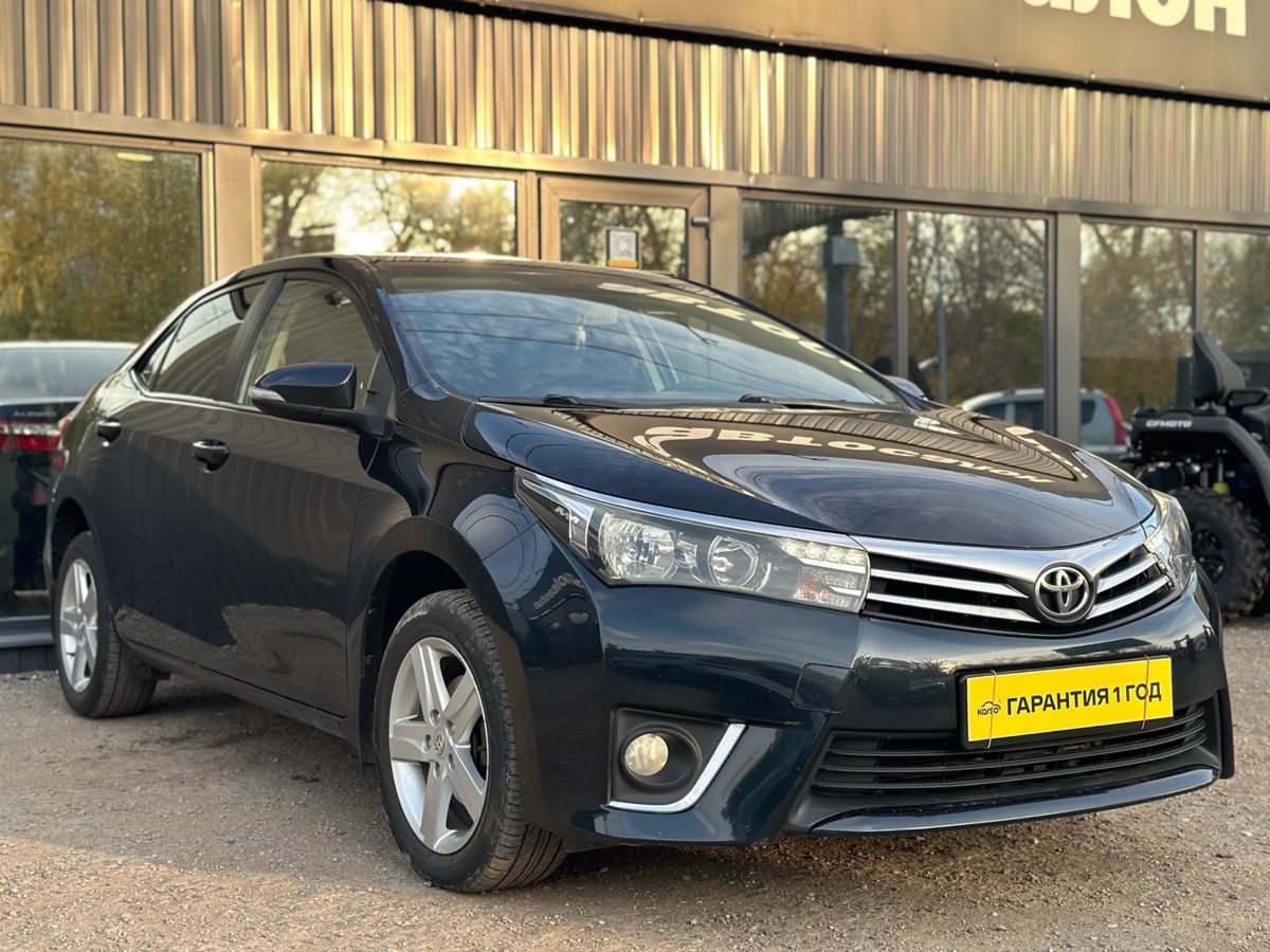 Toyota Corolla XI (E160, E170, E180) 1.6 CVT (122 л.с.) Стиль 2013 — купить в Самаре