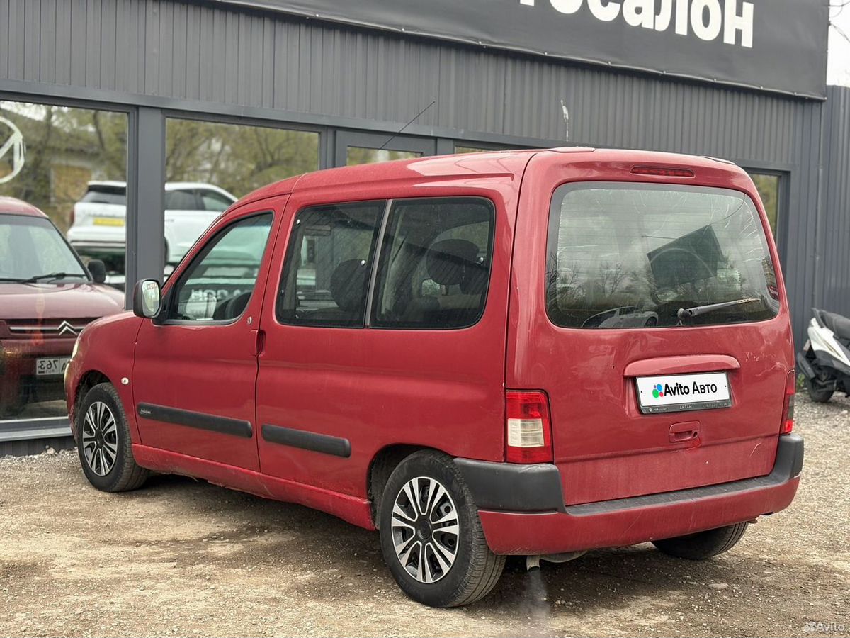 Citroen Berlingo I Рестайлинг 1.4 MT (75 л.с.) 2005 — фото 8