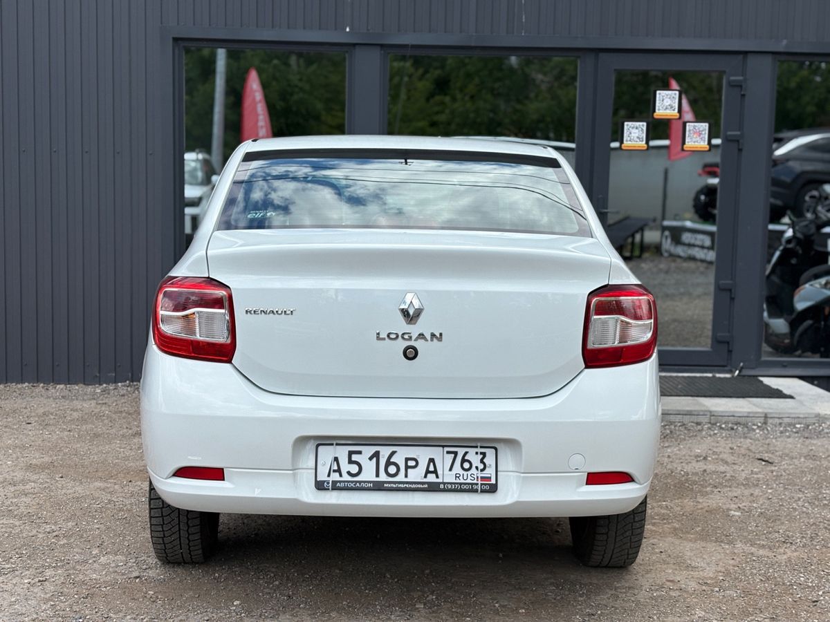 Renault Logan II Рестайлинг 1.6 MT (82 л.с.) Drive 2018 — фото 9
