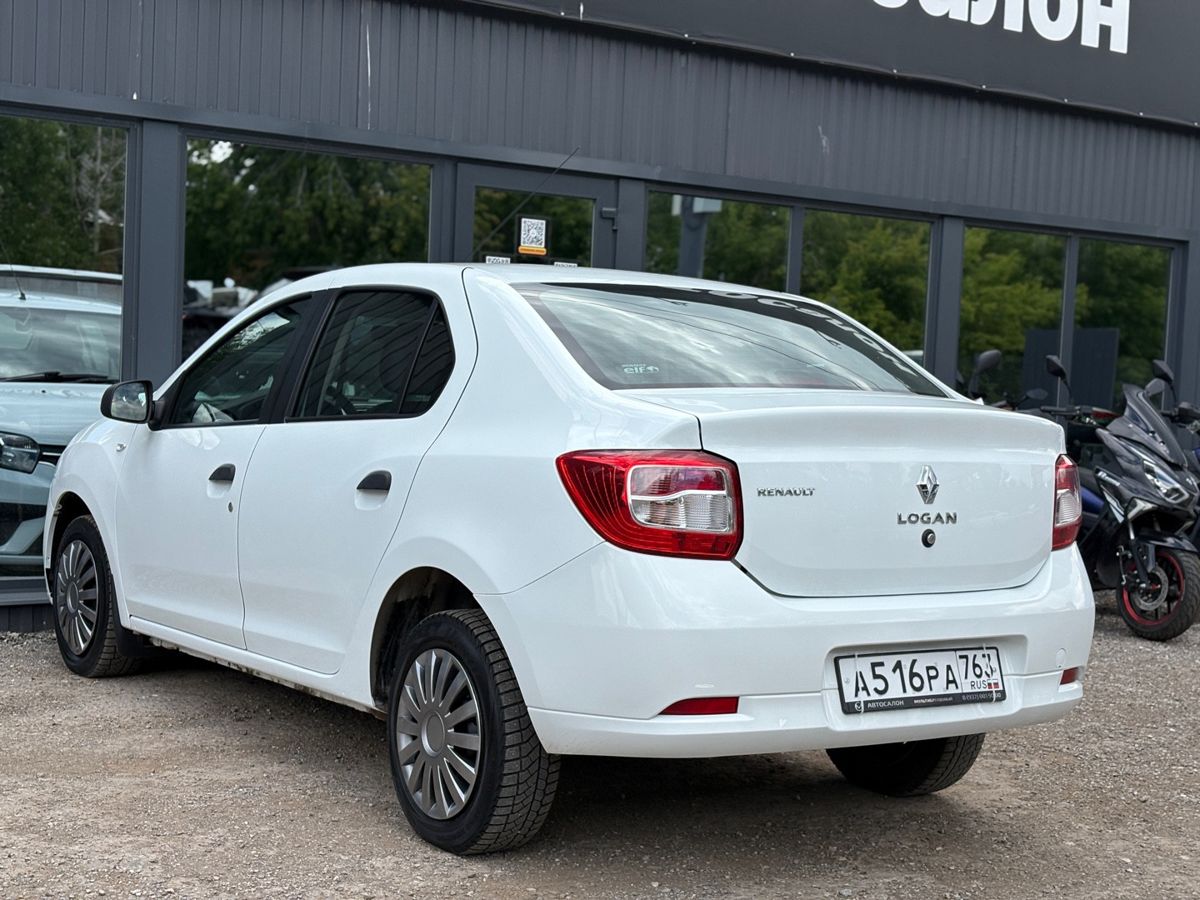 Renault Logan II Рестайлинг 1.6 MT (82 л.с.) Drive 2018 — фото 8
