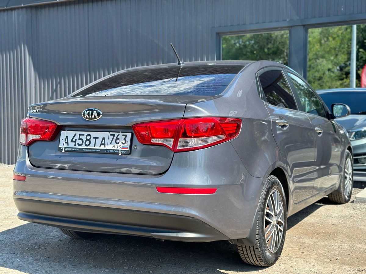 Kia Rio III Рестайлинг 1.6 MT (123 л.с.) Luxe 2016 — фото 10