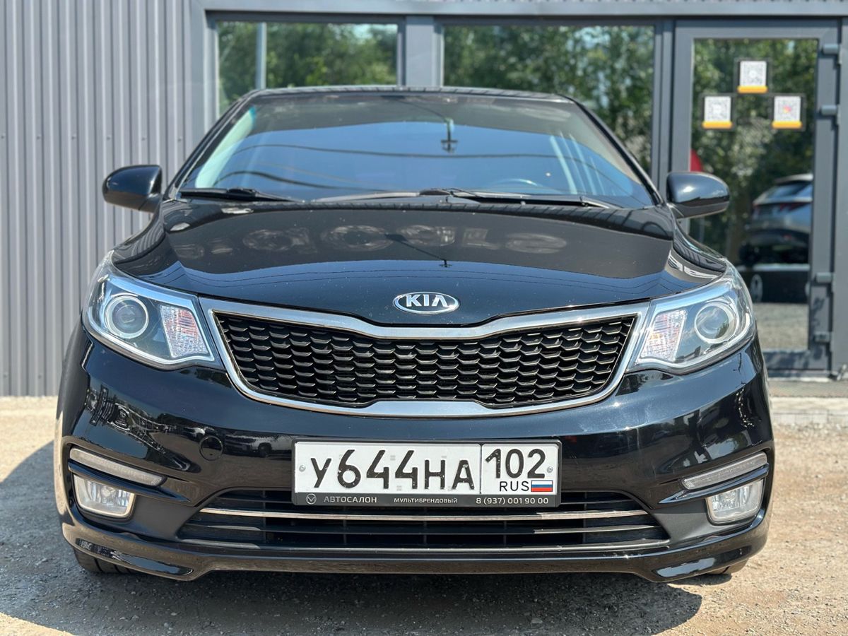Kia Rio III Рестайлинг 1.6 MT (123 л.с.) Prestige 2017 — фото 2