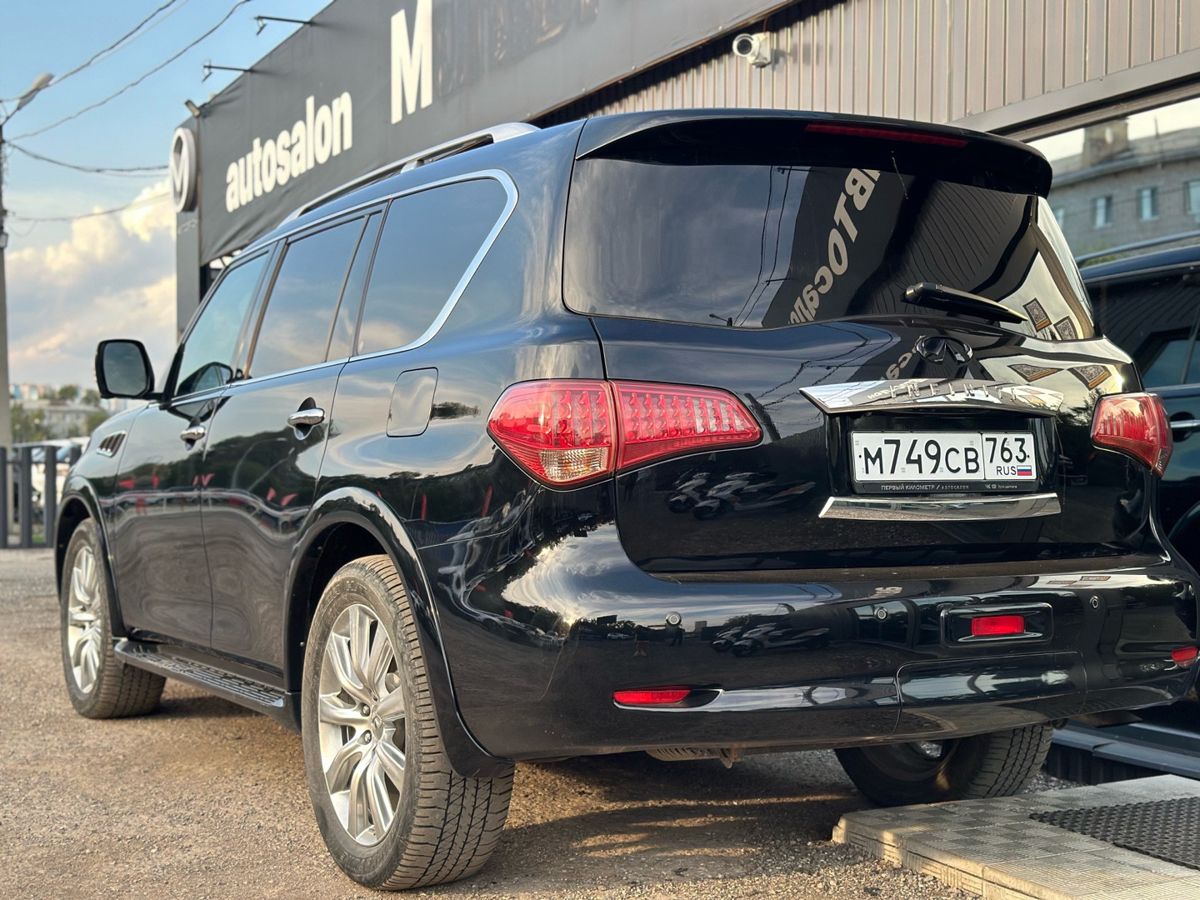 Infiniti QX80 I 5.6 AT (405 л.с.) 4WD Hi-tech 2014 — фото 9