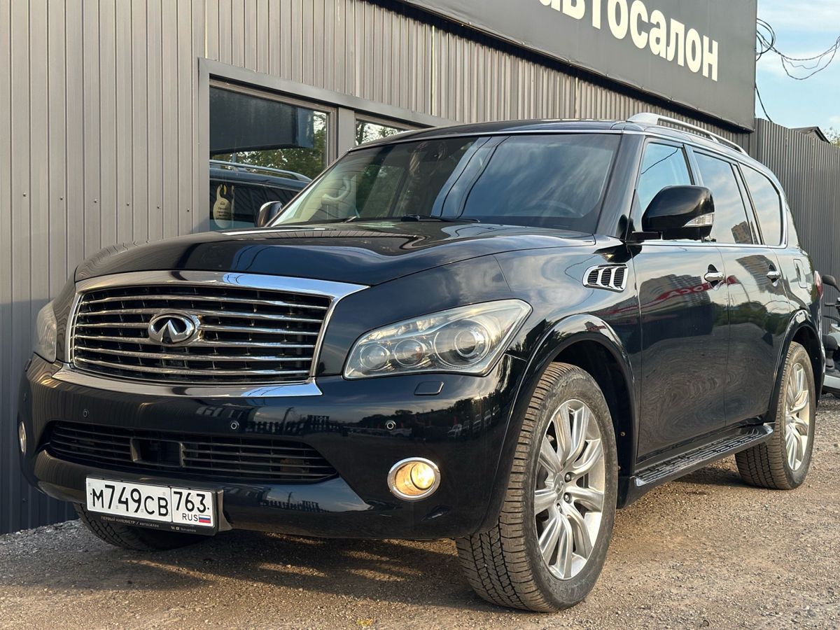 Infiniti QX80 I 5.6 AT (405 л.с.) 4WD Hi-tech 2014 — фото 8