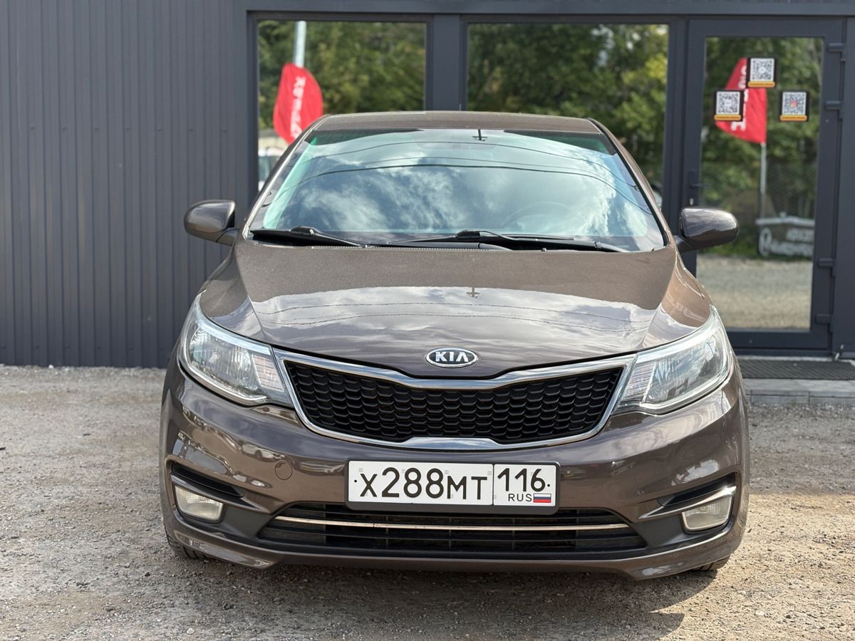 Kia Rio III Рестайлинг 1.4 AT (107 л.с.) Comfort Аудио 2016 — фото 2