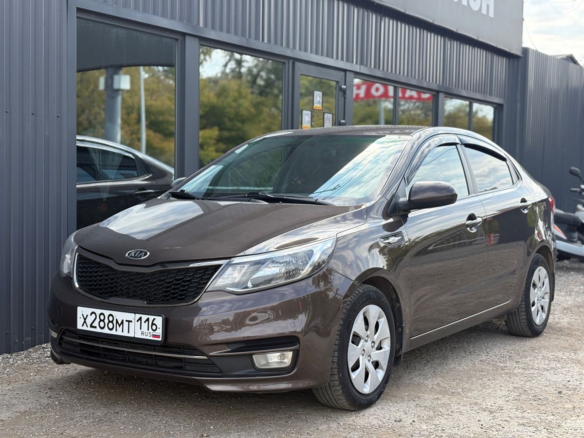 Kia Rio III Рестайлинг 1.4 AT (107 л.с.) Comfort Аудио 2016 — фото 8
