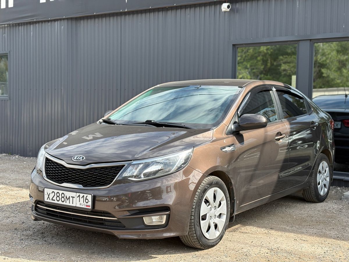 Kia Rio III Рестайлинг 1.4 AT (107 л.с.) Comfort Аудио 2016 — фото 3