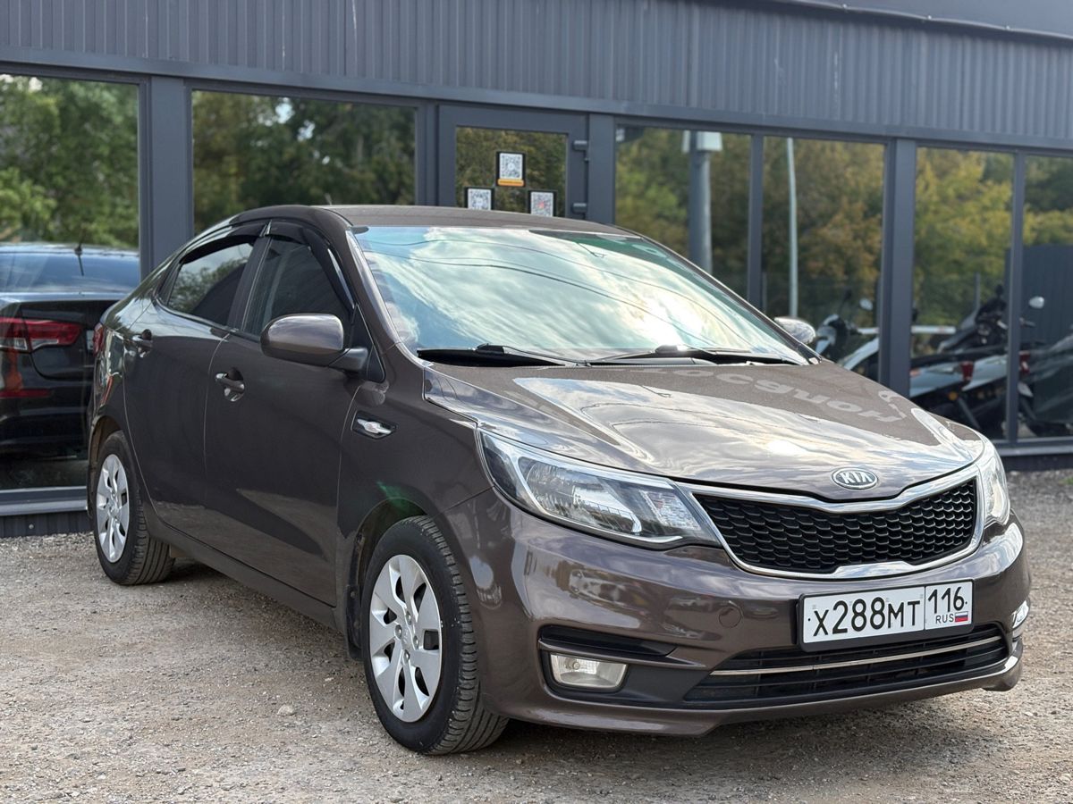 Kia Rio III Рестайлинг 1.4 AT (107 л.с.) Comfort Аудио 2016 — купить в Самаре