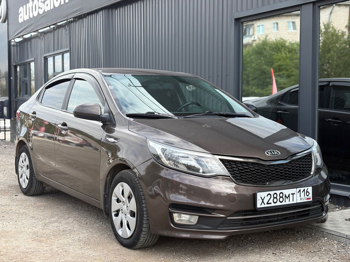 Kia Rio III Рестайлинг 1.4 AT (107 л.с.) Comfort Аудио 2016 — фото 7