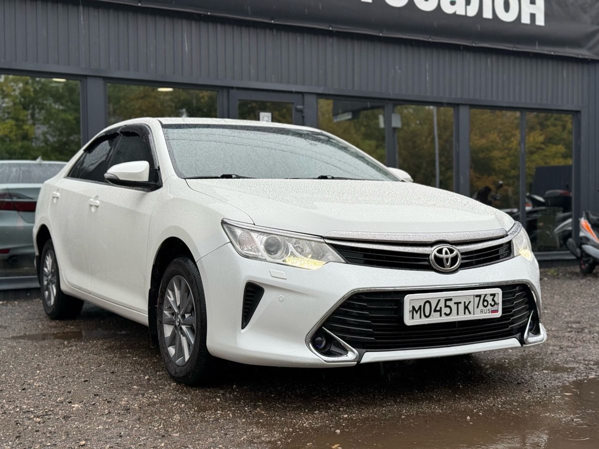 Toyota Camry VII (XV50) Рестайлинг 2.5 AT (181 л.с.) Комфорт 2017 — купить в Самаре