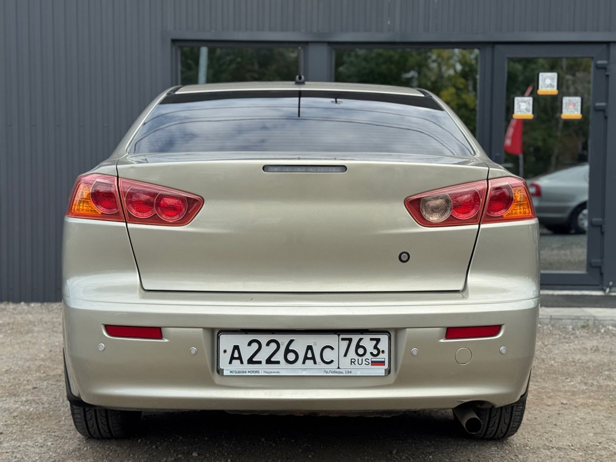 Mitsubishi Lancer X 1.8 CVT (143 л.с.) 2008 — фото 7