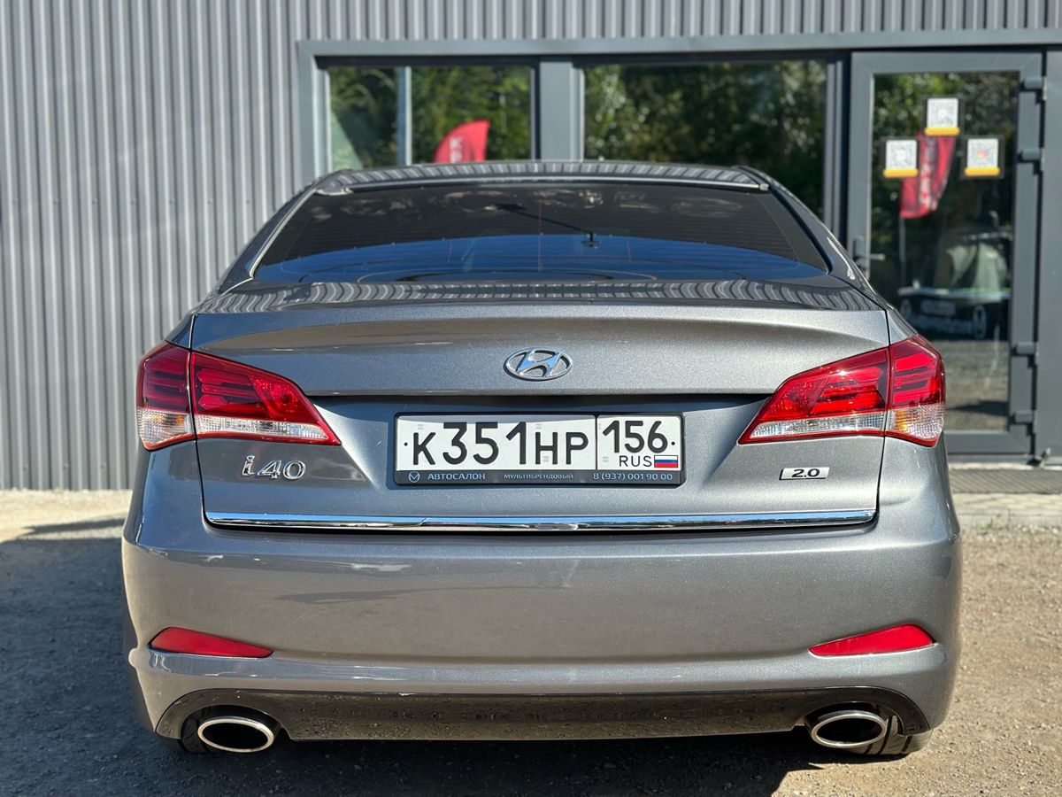 Hyundai i40 I 2.0 AT (150 л.с.) Lifestyle Plus 2015 — фото 8