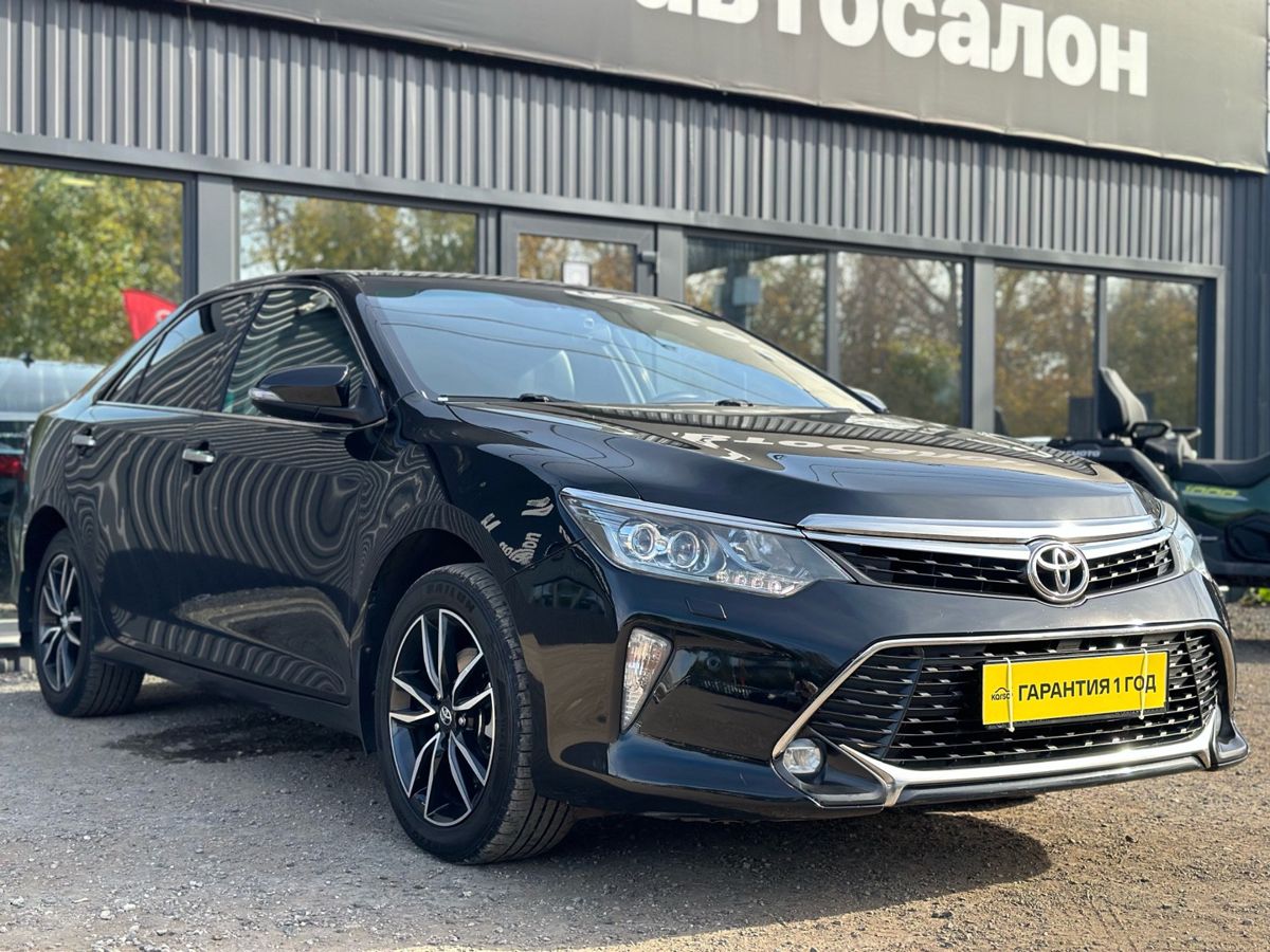 Toyota Camry VII (XV50) Рестайлинг 2.5 AT (181 л.с.) Exclusive 2017 — купить в Самаре