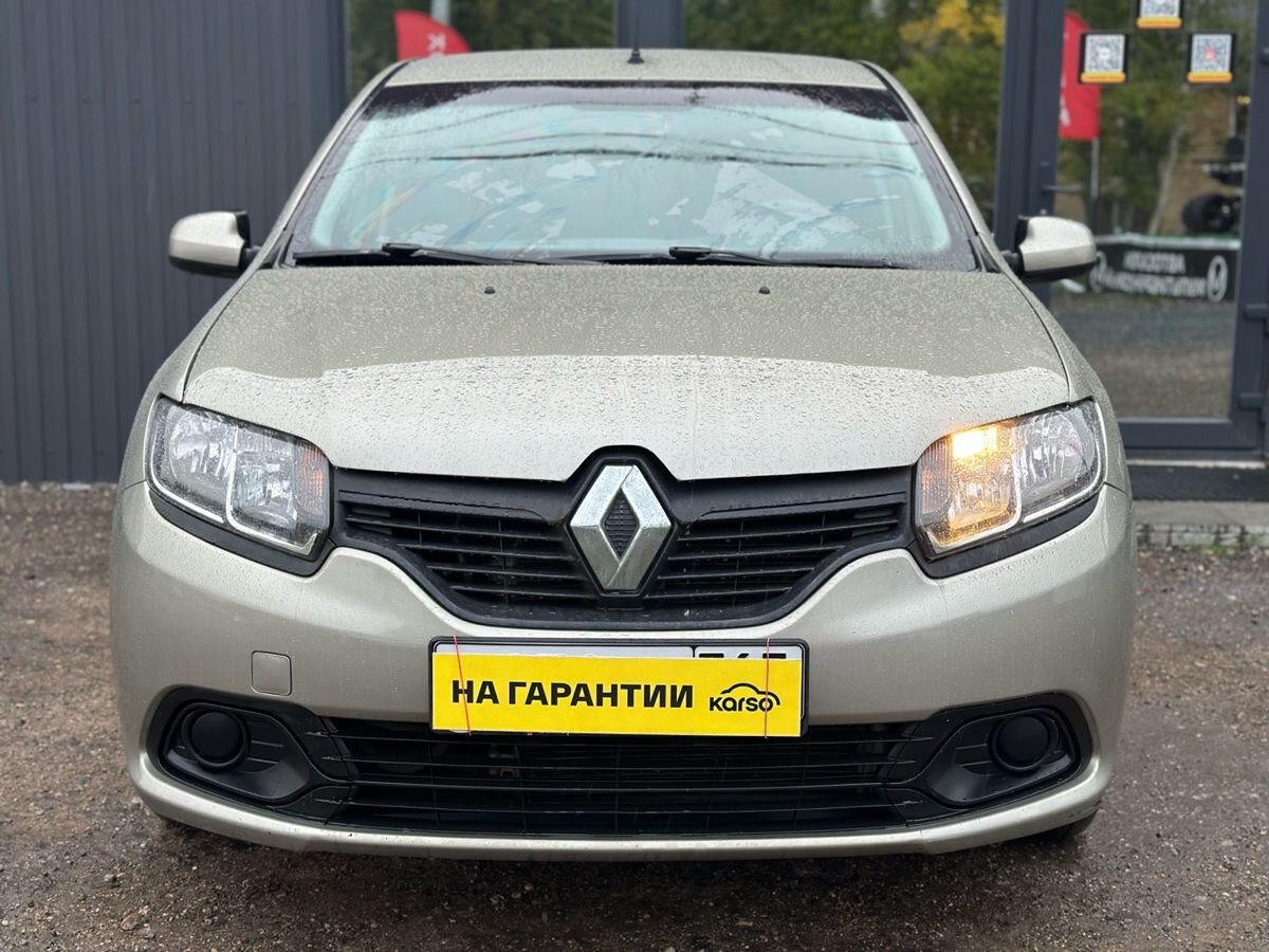 Renault Logan II 1.6 AT (102 л.с.) Luxe Privilege 2018 — фото 2
