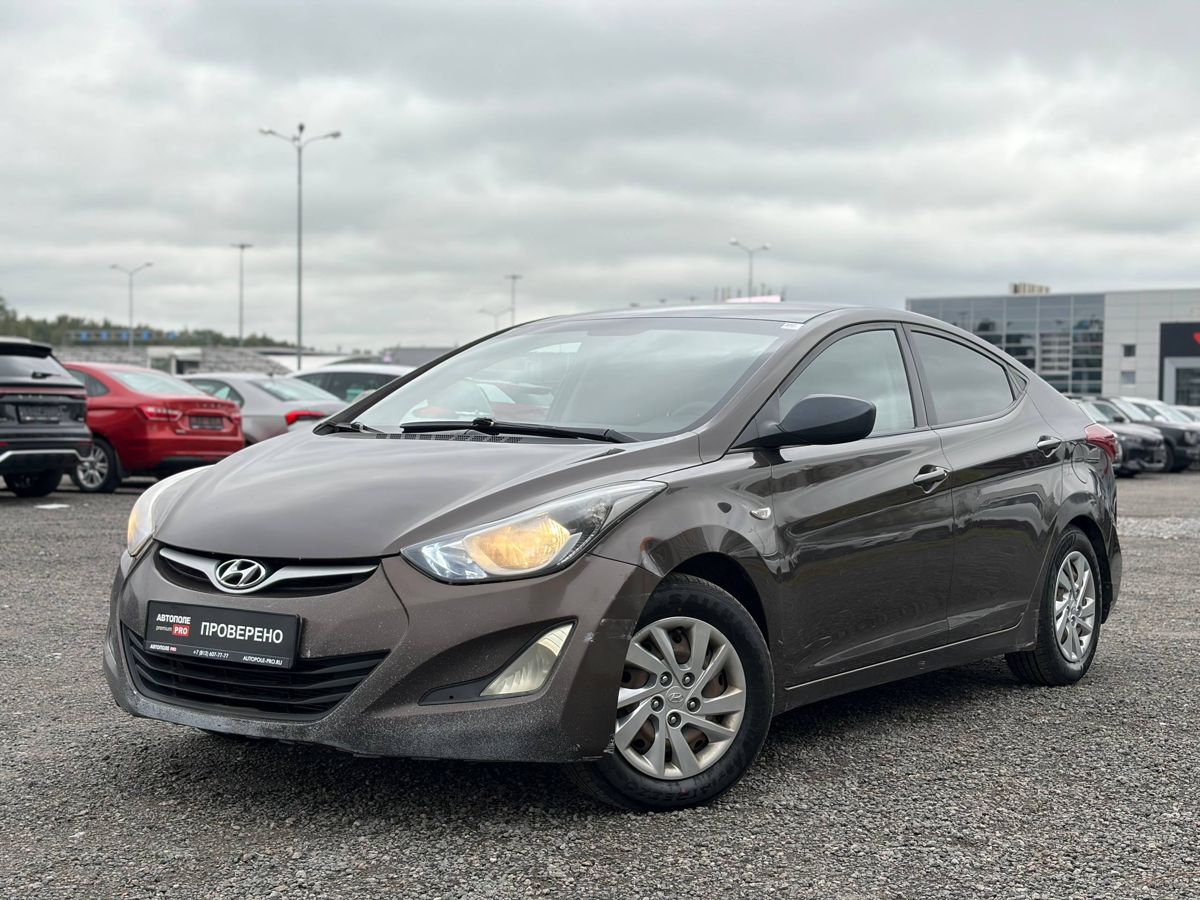 Hyundai Elantra V (MD) Рестайлинг