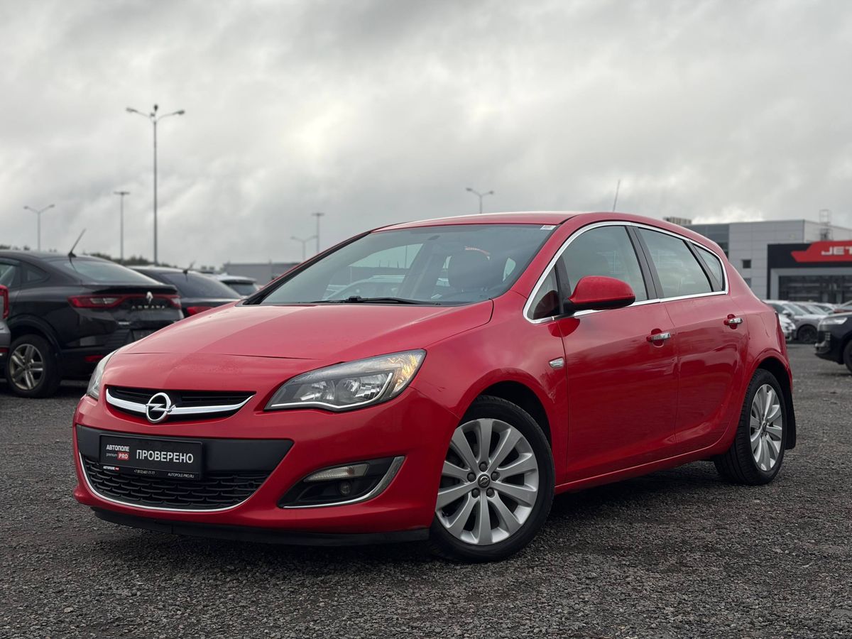 Opel Astra J Рестайлинг