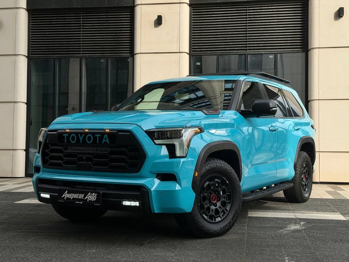 Фото Toyota Sequoia, 2026, Синий, 18 км