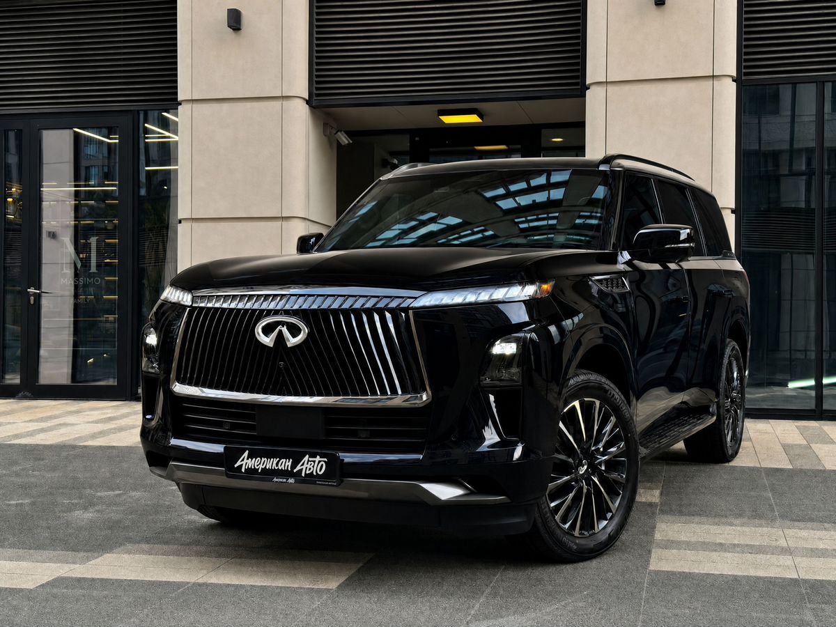Фото Infiniti QX80, 2025, Черный, 39 км