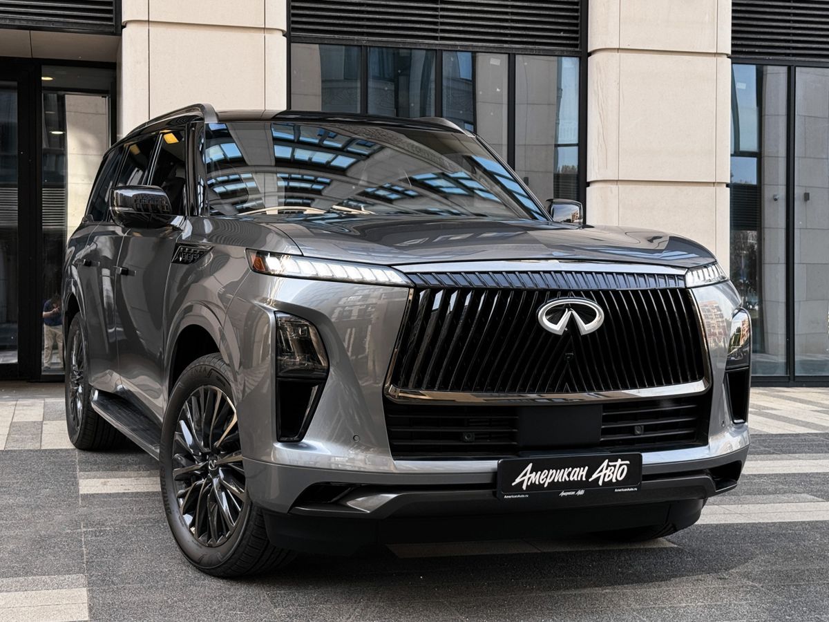 Фото Infiniti QX80, 2025, Серый, 65 км