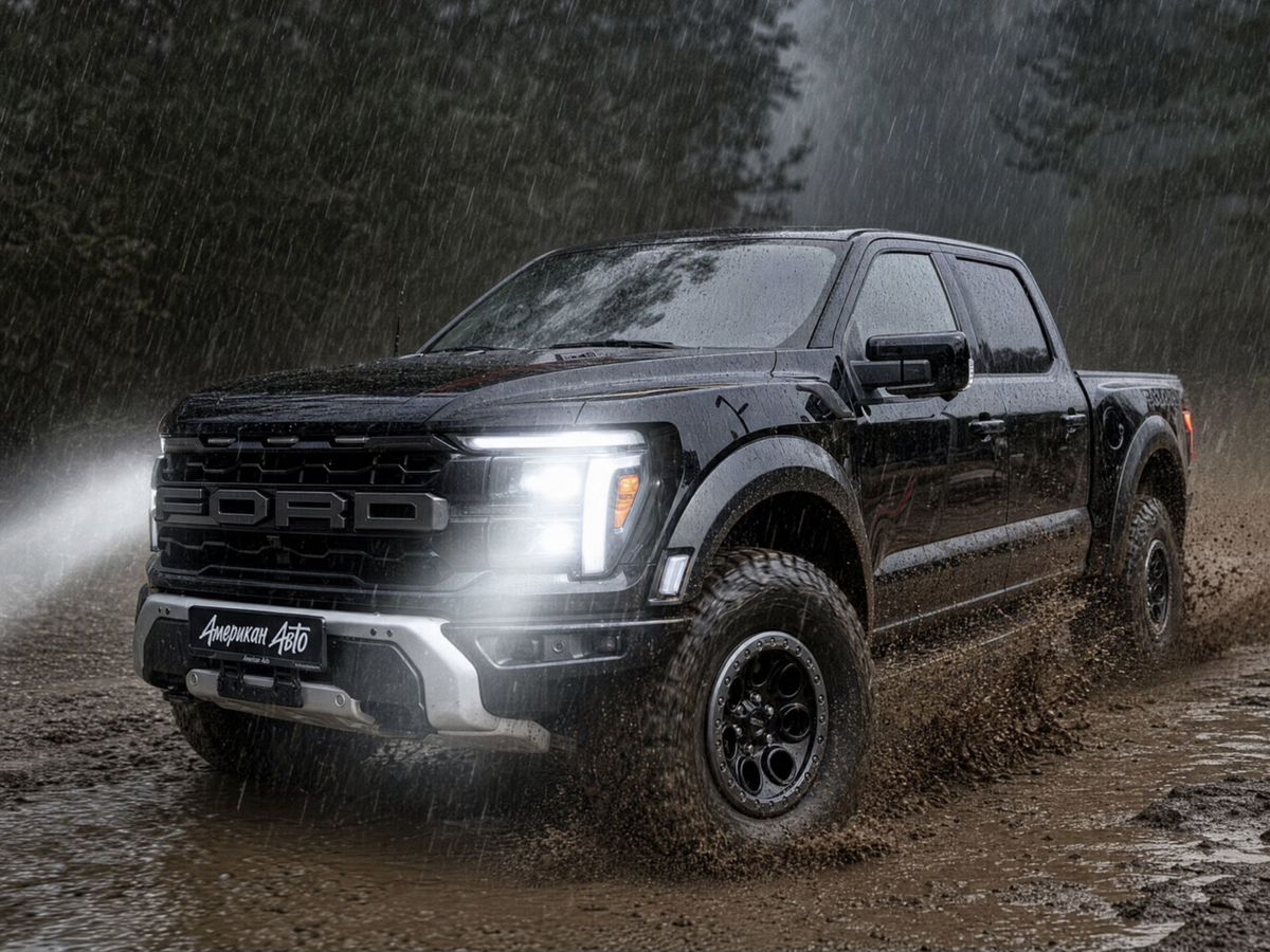 Фото Ford F-150, 2025, Черный, 262 км