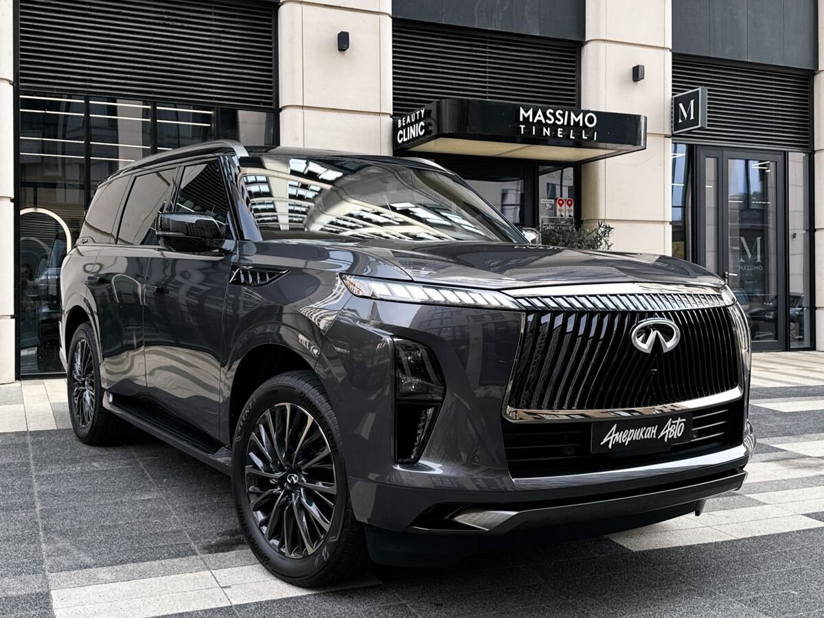 Фото Infiniti QX80, 2026, Серебряный, 49 км