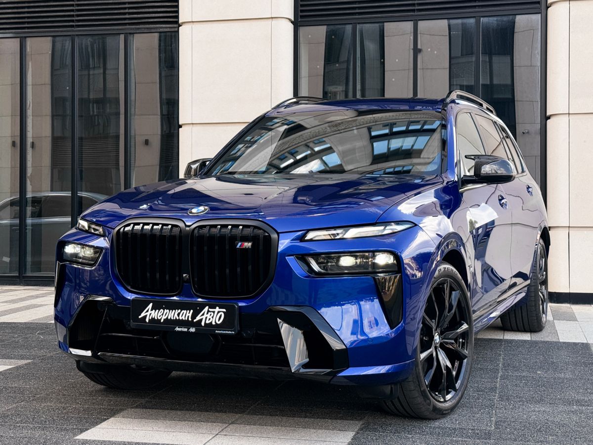 Фото BMW X7, 2023, Синий, 6889 км
