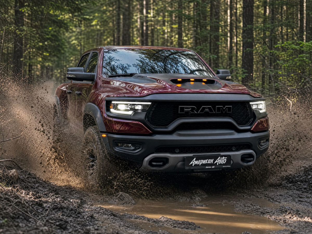 Фото Ram 1500, 2024, Красный, 1150 км